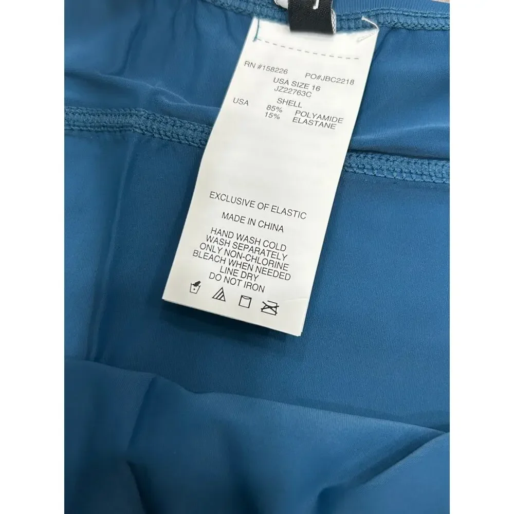 NWT Jantzen Womens Rockin Moroccan Stretch Side Slit Classic Mini Skirt‎ Size 16